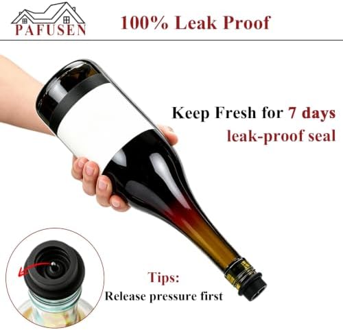 Wine Stoppers Vacuum with Pump, Keep Wine Fresh for up to 7 Days -1