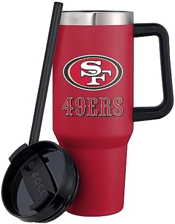 FOCO NFL unisex-adult NFL Team Logo Insulated Travel Mug 40oz XL