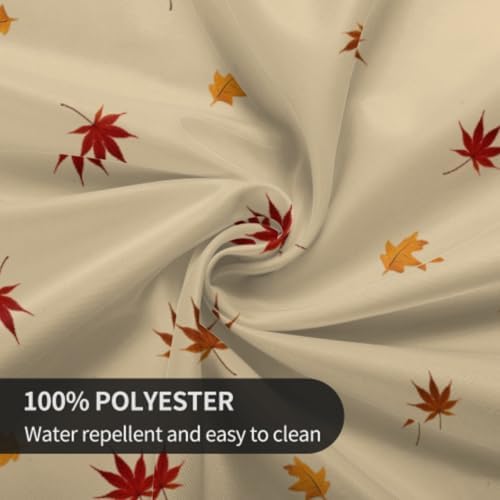 Fall Tablecloth 60 Inch Round White Orange Pumkins Festival Table