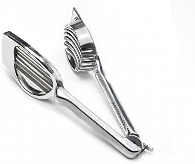 Fox Run Mushroom and Egg Slicer, Cast Aluminum,Silver