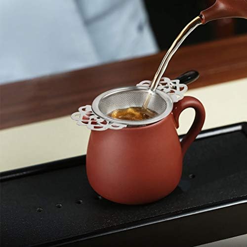 Picowe 2 Pack Tea Strainer Bowl, Stainless Steel Sliver Tea Strainers