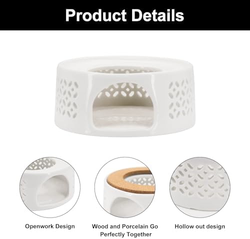 Tea Warmer, Ceramic Teapot Warmer, Coffee Warmer, Tea Light Warmer