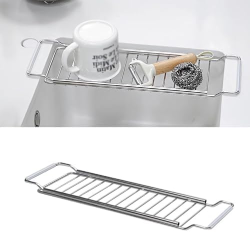 Over The Sink Colander Strainer Basket,Extendable Colander-Stainless