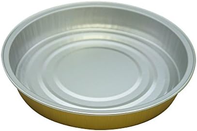 MYStar Set of 12, 6" Round Shape Non-stick Aluminum Baking Cups, Mini