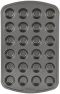 GoodCook Mini Nonstick Steel 24‐Cup Muffin and Cupcake Pan with