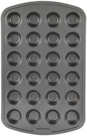 GoodCook Mini Nonstick Steel 24‐Cup Muffin and Cupcake Pan with