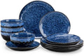 vancasso Starry 12 Pcs Dinnerware Set for 4, Handmade Reactive Glaze