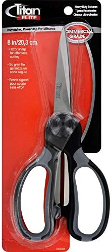 Titan Industrial Grade Heavy Duty Scissors Multipurpose Shears for