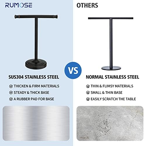 RUMOSE Oil Rubbed Bronze Hand Towel Holder Stand