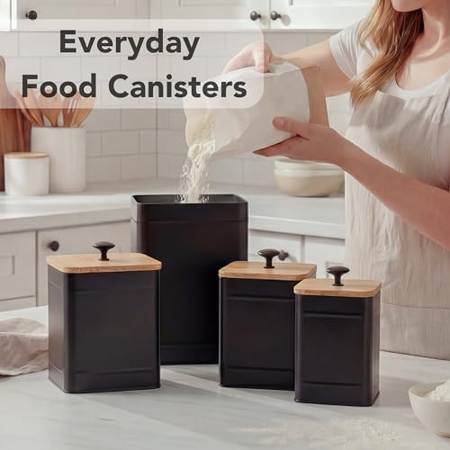 PERFNIQUE Kitchen Canisters, Airtight Canister Sets for Kitchen