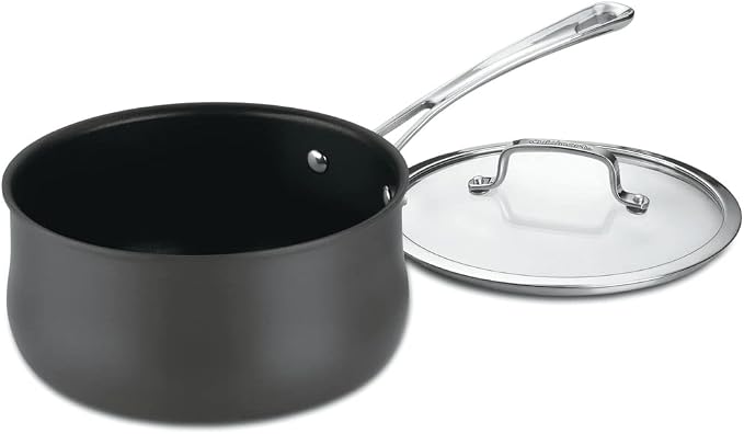 Cuisinart Contour 1-Quart PURELYCERAMIC™ Nonstick PFAS Free Hard-Anodized by Cuisinart
