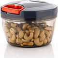 Limoraa Manual Pull String Food Chopper with Transparent Bowl,450ml