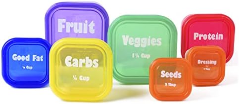 Efficient Nutrition Portion Control Containers DELUXE Kit (14-Piece)