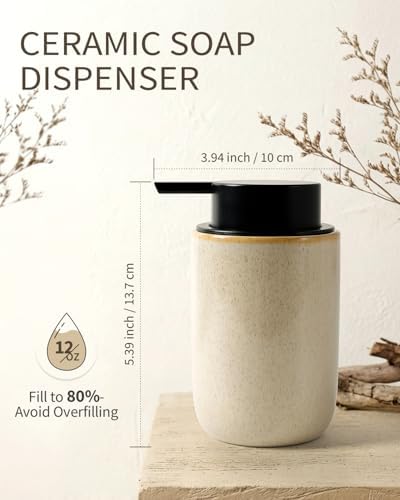 BosilunLife Foam Soap Dispenser, Hand Pump Dispenser for Kitchen Sink