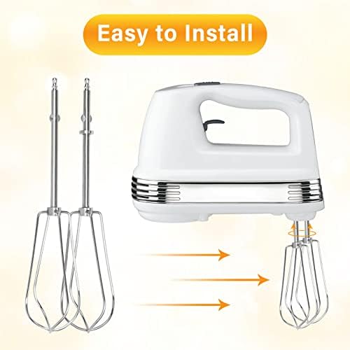 ANTOBLE Hand Mixer Beaters Compatible with Cuisinart HM-90s HM-70