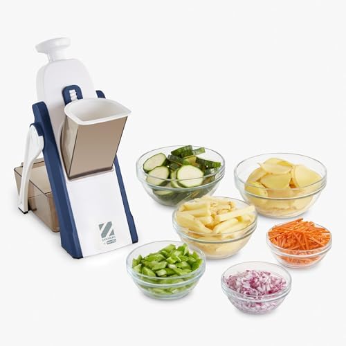 Zakarian by Dash Safe Slice Mandoline, Zakarian Blue