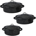 Granite Ware 6-Piece Enameled Steel Casserole Set with Lids