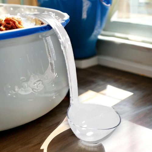 Lot of 2 Clear Plastic Punch Bowl Ladles 5 oz - Image 5