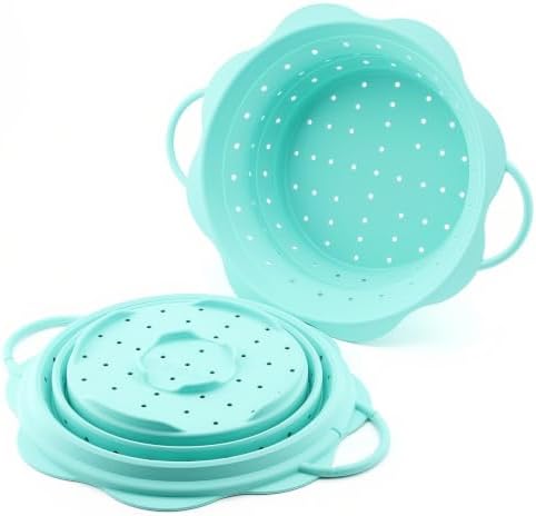 Collapsible Silicone Colander for Kitchen,Foldable Pasta Vegetable