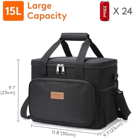 Lifewit Insulated Lunch Box for Men and Women, 20L