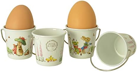 Peter Rabbit Egg Cup Pails Set of 4