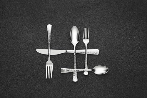 Oneida Etta 20-Piece 18/0 Silverware Set for 4, Flatware