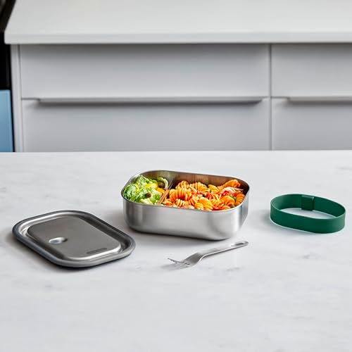 Black+Blum Stainless Steel Lunch Box | Leak Proof 3-in-1