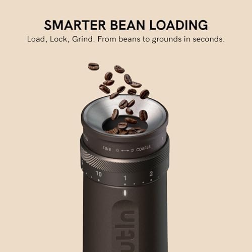OutIn Fino Portable Electric Coffee Grinder, 28 Settings