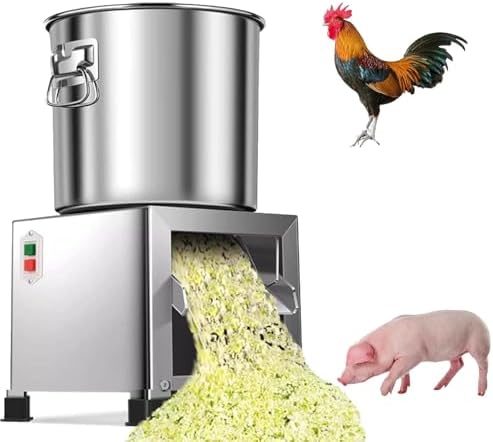 Commercial Feed Grinder Machine, 25L Capacity