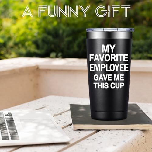 BIRGILT My Favorite Employee Gave Me This Cup Tumbler 20 oz - Gift for