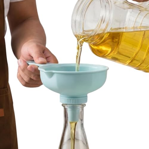 7-in-1 Long Handle Dispenser Sets Wide Mouth Versatile Funnel