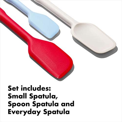 OXO Good Grips 3-Piece Silicone Spatula Set, Multicolor