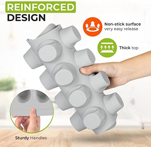 Silicone Muffin Pan - Non-Stick Oven Dish - Professional Baking Mould