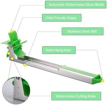 Stainless Steel Watermelon Slicer with Melon Baller