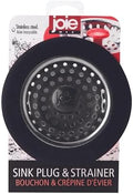 Joie Kitchen Sink Strainer Basket, Fits All Standard Sinks, Stainless