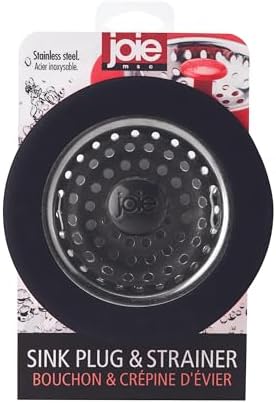 Joie Kitchen Sink Strainer Basket, Fits All Standard Sinks, Stainless