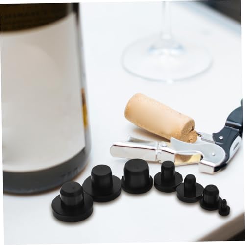 1 Set Silicone Plug Seat Bottle Caps Pots Stopper Salt Shaker Plug
