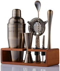 Mint & Mortar Cocktail Shaker Set – 7-Piece Stainless Steel Bartender