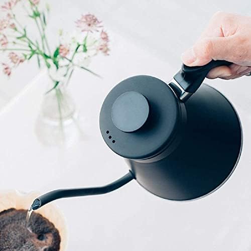Hario V60 Fit Gooseneck Drip Kettle, 1200ml, Matte Black