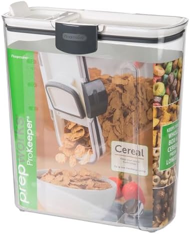 ProKeeper Cereal Keeper Food Storage Container, Airtight Seal