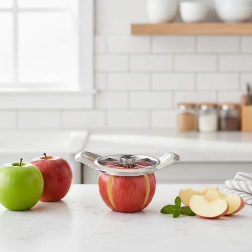 Home Bakers and Snack Lovers: Stainless Steel Apple Corer for Uniform