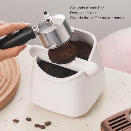 TOPINCN Knock Box for Coffee Espresso Grounds, Espresso Knock Box
