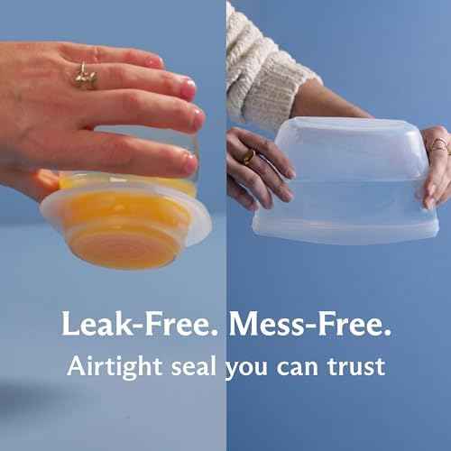 Stasher Reusable Silicone Bags and Stretch Lids, 10-Pack Starter Kit