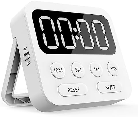 Digital Kitchen Timer with Stopwatch and Countdown Function