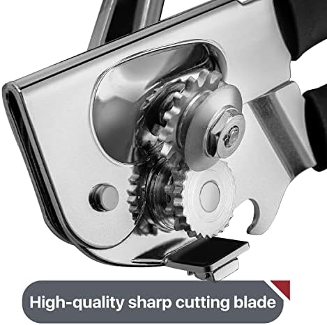 UHIYEE Commercial Can Opener Heavy Duty, Hand Crank for Large Cans