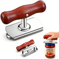 Adjustable Jar Opener, Stainless Steel Lid Opener with Ergonomic