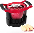 OOKUU Large Apple Slicer Corer with Base, 8-Blade Heavy Duty Stainless