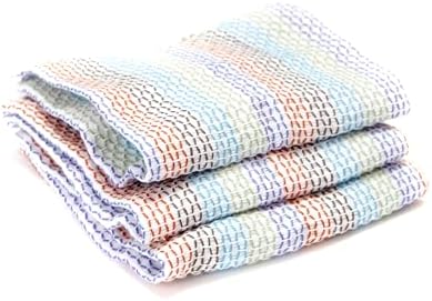 Full Circle Tidy 100% Organic Cotton Dish Cloths, Kitchen Towels