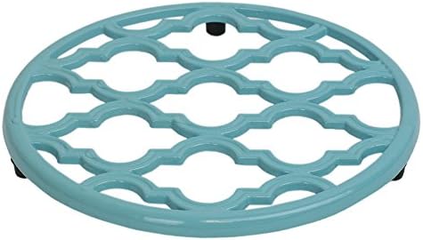 Lattice Design Kitchen Trivet For Hot Pans (Turquoise), By Home