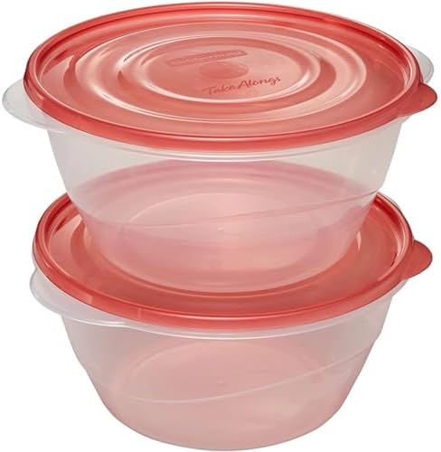 TakeAlongs Serving Bowl Food Storage Containers, 15.7 Cup, 2 Count